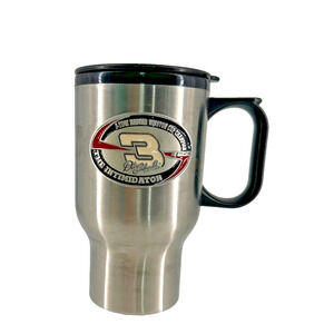 Dale Earnhardt Stainless Steel Mug Coffee #3 The Intimidator. Pre-owned